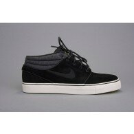 Stefan Janoski Black / Black / Electric Yellow